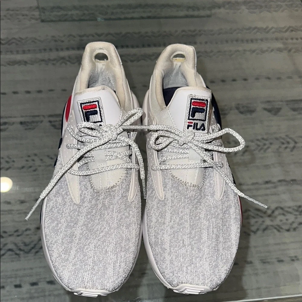 Fila Gray and Red‎ Sneakers womens 7.5